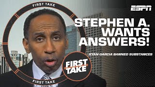 YOU DONT HAVE TO SETTLE FOR RYAN GARCIA  Stephen A WANTS ANSWERS for Haney  First Take [upl. by Cirala]