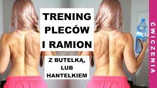 Domowy Trening PLECÓW I RAMION  Ćwiczenia na Piękne Plecy i Ramiona dla Kobiet [upl. by Manup]