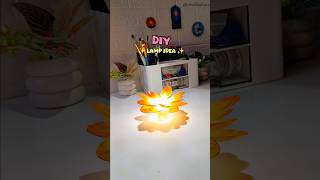 DIY lamp ✨ easy amazing diy homemade lamp  shorts diy artshorts painting art youtubeshorts [upl. by Brenton]