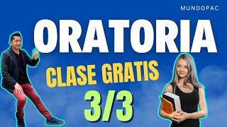 Clase 33 ORATORIA GRATUITA  MENTALIDAD 20 EN LA ORATORIA [upl. by Lynna987]