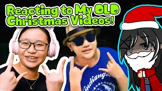 Christmas Special  Reacting to MY OLD Christmas Videos CRINGE [upl. by Depoliti]