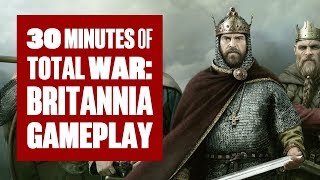 30 minutes of Total War Thrones of Britannia Gameplay CampaignBattle [upl. by Anavrin841]