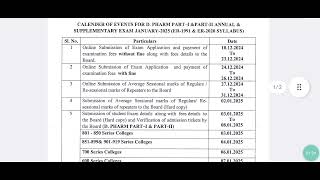 DPharm Exam Date Announced By Board officially ER1991 ER2020 [upl. by Hael]