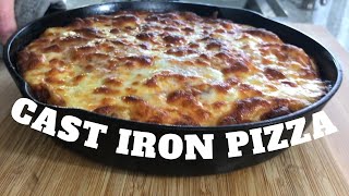 Cast Iron Pan Pizza [upl. by Nosauq311]