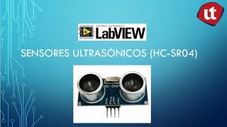 Sensor Ultrasónico HCSR04 LabView [upl. by Anaicul65]