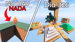 SOBREVIVÍ en UN SKYBLOCK VACIO en MINECRAFT HARDCORE [upl. by Eerrehs]