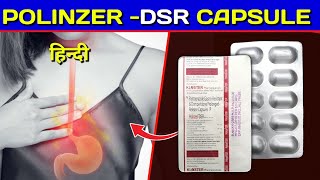 PolinzerDSR Capsule  Pantoprazole and Domperidone Capsule Review in Hindi [upl. by Fonsie]