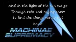 Machinae Supremacy Through The Looking Glass lyrics [upl. by Mairim37]