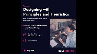 Designing with Principles and Heuristics How to use some ideas from SOLID Principles [upl. by Ulland850]