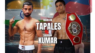 Marlon Tapales vs Saurabh Kumar [upl. by Kaylee]