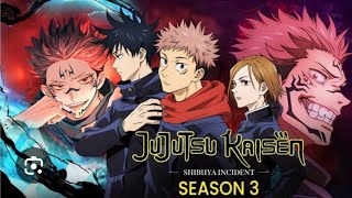 JJK season 3 trailer viralvideo anime ytchannel jujutsukaisen [upl. by Nosnehpets]