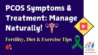 PCOS Uncovered Fertility Treatment Diet and Exercise [upl. by Sadiras743]