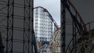 PEPSI MAX THE BIG ONE  BLACKPOOL PLEASURE BEACH OFFRIDE [upl. by Esli42]