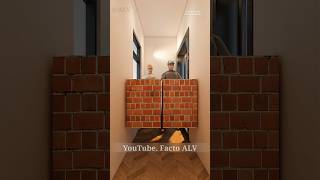 Lets design a function coffin room for a family of three 😇 3D animation shorts [upl. by Dnomayd]