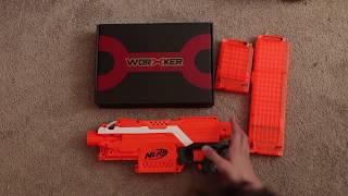 Nerf Stryfe Kriss Vector Mod Kit by WORKER [upl. by Leela]