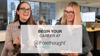 What is it like launching your career Forethought We asked our grads [upl. by Cailean904]