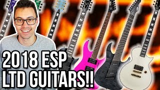 2018 ESP LTD Guitars Lineup Gibson NAMM No Show amp Epiphone Price Increases  ASKgufish [upl. by Dikmen]