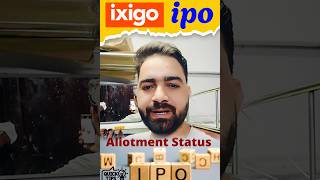 ixigo ipo allotment status  ixigo ipo allotment kaise check kare  allotmentstatus ipo ixigoipo [upl. by Anitteb]