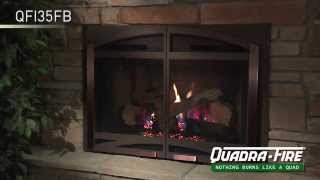 QuadraFire® Gas Inserts Video [upl. by Gabler]