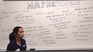 Haphephobia  The Fear of TouchOccupational Therapy [upl. by Lundt913]