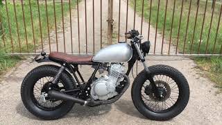 Suzuki 250 café racer [upl. by Adnawaj]