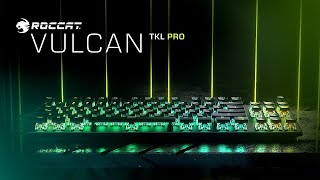 Cleaning Roccat Vulcan TKL  ASMR Test  Small setup tour [upl. by Alleras]