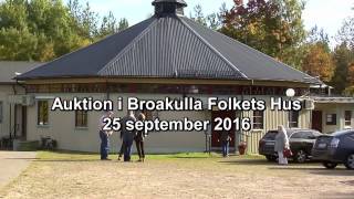 Auktion i Broakulla Folkets Hus med Bertil Engman [upl. by Neumeyer904]