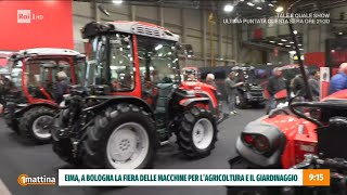 EIMA a Bologna la fiera dellagricoltura ed il giardinaggio  Unomattina 08112024 [upl. by Htepsle]