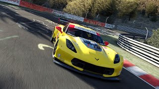 Chevrolet Corvette C7R Remake en Nürburgring  Assetto Corsa [upl. by Bartlet925]