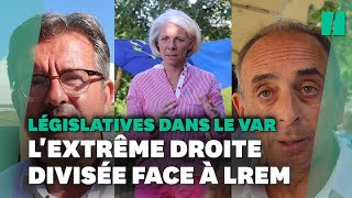 Dans le Var la candidature dÉric Zemmour divise lextrême droite face à LREM [upl. by Alikam]