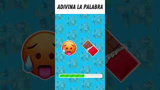 Adivina La Palabra Con Emoji 🧠🤔  Espacio Quiz [upl. by Eniretac]