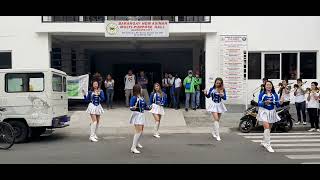 Olongapo City Marching Band Alumni Marjorettes  Timber [upl. by Aynatal648]