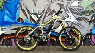 Haibike nDuro PRO 2014 Enduro Bosch MTB Walkaround [upl. by Presley308]