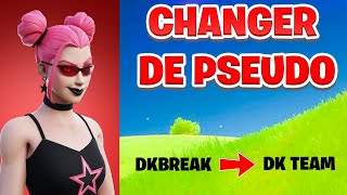 TUTO Comment CHANGER FACILEMENT Son PSEUDO FORTNITE [upl. by Kaufman146]