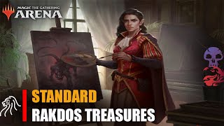 DEVOURING Top 500  Rakdos Treasures  Dungeons amp Dragons  Standard BO1 amp BO3 [upl. by Gomar]