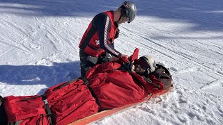 When a Skier Tries to Snowboard [upl. by Esorylime]