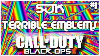 Terrible Emblems Episode 1 Funny Black Ops 2 Emblems [upl. by Tamma]