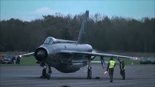 Bruntingthorpe 9th November 2013 LPG Lightning F 6 Twilight Run [upl. by Harol563]