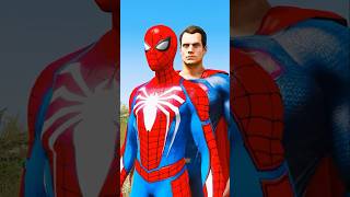 GTA V  SPIDERMAN IN DANGER IRON MAN AND SUPERMAN TEAM UP TO SAVE FROM VENOM gta5 shorts [upl. by Ettolrahc588]