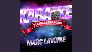 Cest La Vie — Karaoké Playback Avec Choeurs — Rendu Célèbre Par Marc Lavoine [upl. by Eseuqcaj]