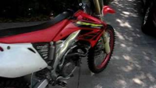 2002 Honda CRF450 [upl. by Auberon881]