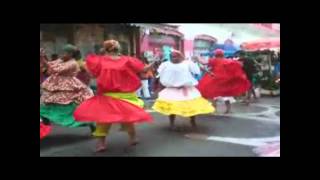 Gwo Ka et danseuse  Pointe à Pitre  Guadeloupe [upl. by Fredkin]