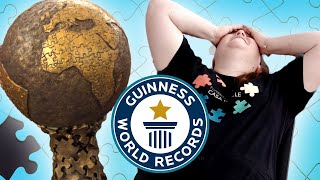 Jigsaw Puzzle Championships Are STRESSFUL  Guinness World Records [upl. by Rhines]