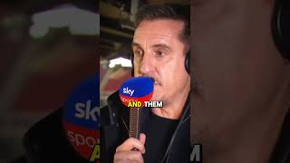 Gary Neville Reveals Rúben Amorim BIGGEST Problem at Manchester United 😱football soccer shorts [upl. by Aisatna323]