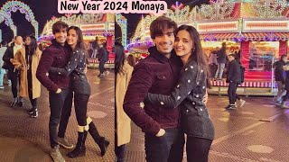 Sanaya Irani in USA and mohit segal New year 2024 celebrate and missing Sanaya Irani [upl. by Yllut]