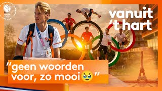 DE REIS 🚅 NAAR DE OLYMPISCHE SPELEN IN PARIJS 🇫🇷  Vanuit t Hart 🧡  TeamNL [upl. by Argela]