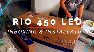 JUWEL RIO 450 LED UNBOXING amp INSTALLATION [upl. by Assadah]