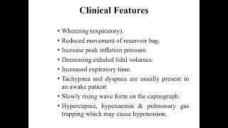 Intraoperative Bronchospasm [upl. by Airamalegna]