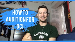 How To Audition For DCI [upl. by Leff]