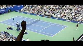 Alexei Popyrin Defeats Novak Djokovic in Arthur Ashe Stadium Debut US Open 2024 [upl. by Esta]